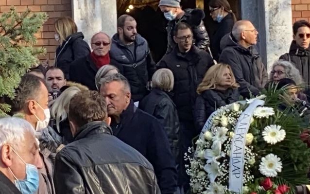 Došao da se oprosti od voljene prijateljice: Srđan Đoković slomljen od bola na sahrani Merime Njegomir