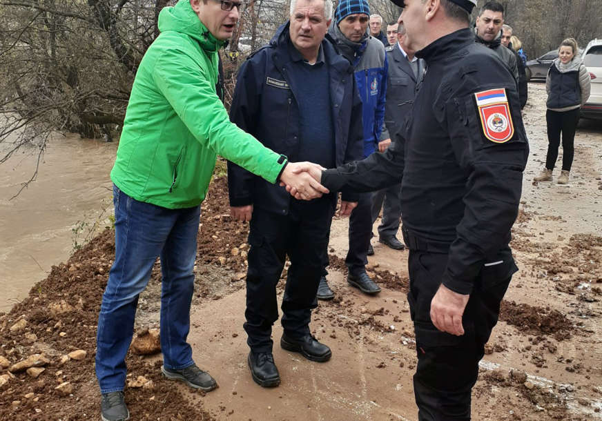 VIŠKOVIĆ NAJAVIO Sljedeće sedmice interventna sredstva opštini Istočna Ilidža za sanaciju štete izazvane poplavama