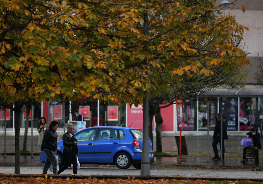 PRETEŽNO OBLAČNO VRIJEME Padavine češće uveče i tokom noći