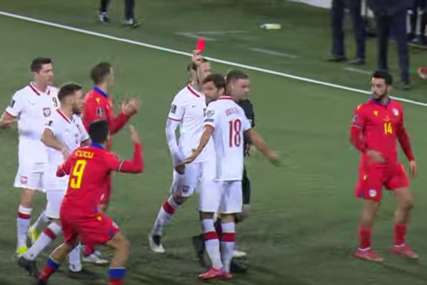NAJBRŽE ISKLJUČENJE Fudbal Andore dobio crveni odmah na startu (VIDEO)