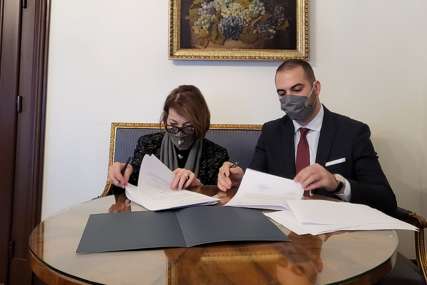 "Saradnja je naše trajno opredjeljenje" Direktor Muzeja Srpske potpisao Memorandum o saradnji sa Narodnim muzejom Srbije