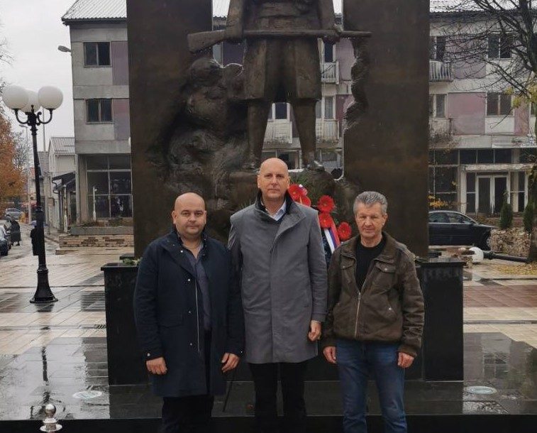 "Borci su stvaraoci Republike Srpske" Skoko na svečanosti povodom Mitrovdanskih bitaka u Nevesinju