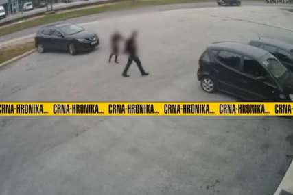 Šokantan snimak se dijeli društvenim mrežama: Žena KAO POMAHNITALA na parkingu udarala i vukla muškarca (VIDEO)