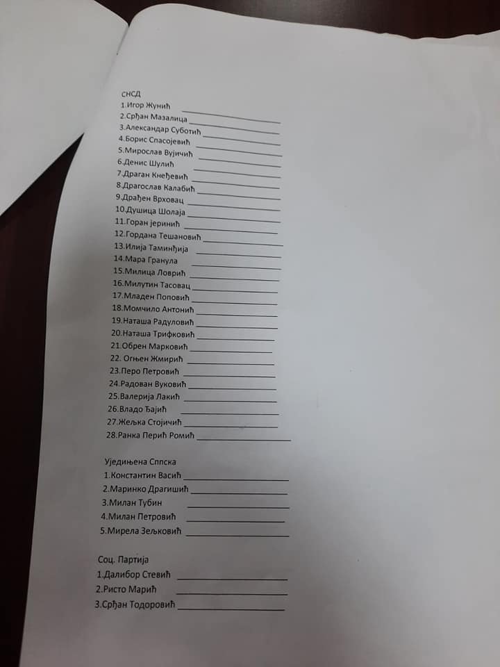 FOTO: PDP USTUPLJENA FOTOGRAFIJA