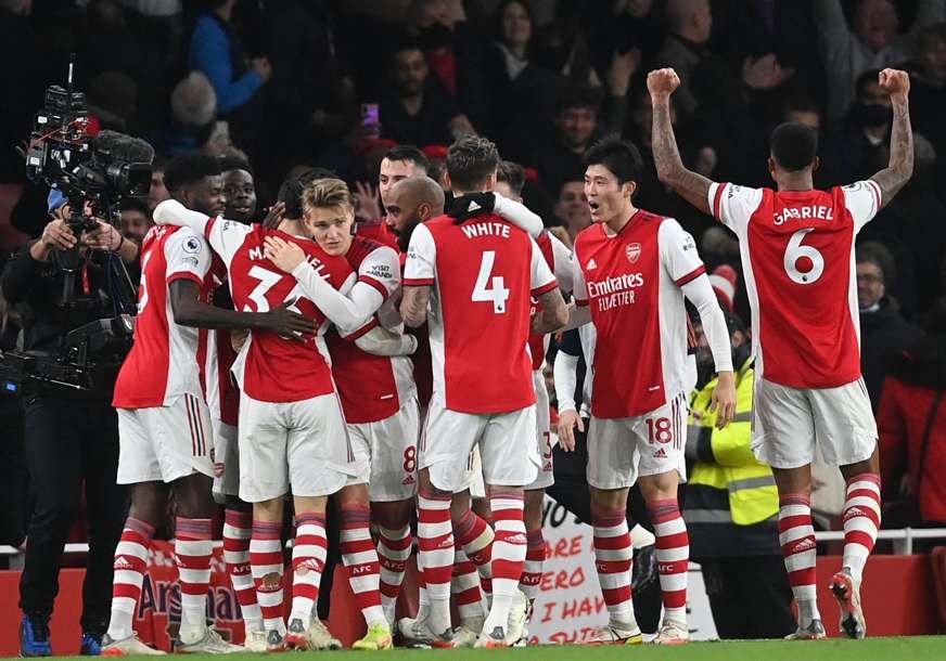 "Tobdžije" kao nekada: Arsenal postavio rekord po broju udaraca u gol tokom prvog poluvremena