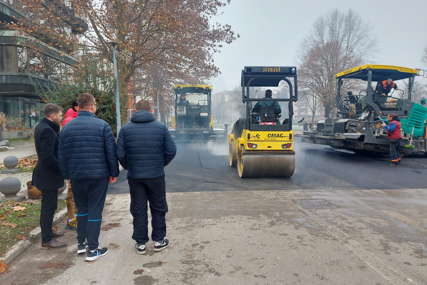 "Radimo zato što treba, a ne što je predizborna kampanja" U toku završni radovi na uređenju Ulice majora Milana Tepić u Prijedoru
