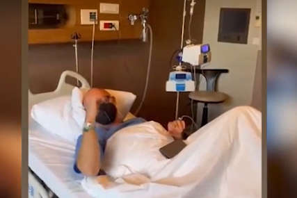 Mili se oglasio iz bolničkog kreveta "Spreman sam za operaciju, nadam se da će mi biti lakše" (VIDEO)