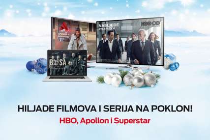HILJADE FILMOVA I SERIJA NA POKLON M:tel poklanja HBO, Apollon i Superstar do kraja februara 2022. godine