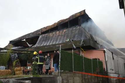 DRAMA JOŠ TRAJE Vatrogasci pokušavaju da dođu do žarišta, u izgorjeloj robnoj kući još se traga za nestalima