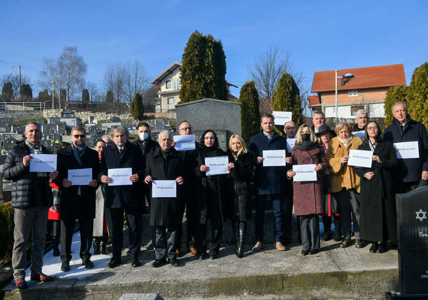 Međunarodni dan sjećanja na žrtve Holokausta: Stanivuković položio vijence i odao počast žrtvama