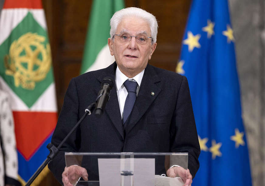 NAKON OSAM KRUGOVA GLASANJA Matarela ponovo izabran za predsjednika Italije