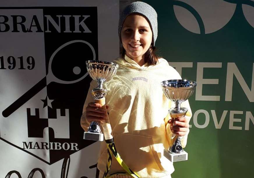 Mali teniski šampioni iz Gradiške: Una Grubešić pokorila Sloveniju (FOTO)