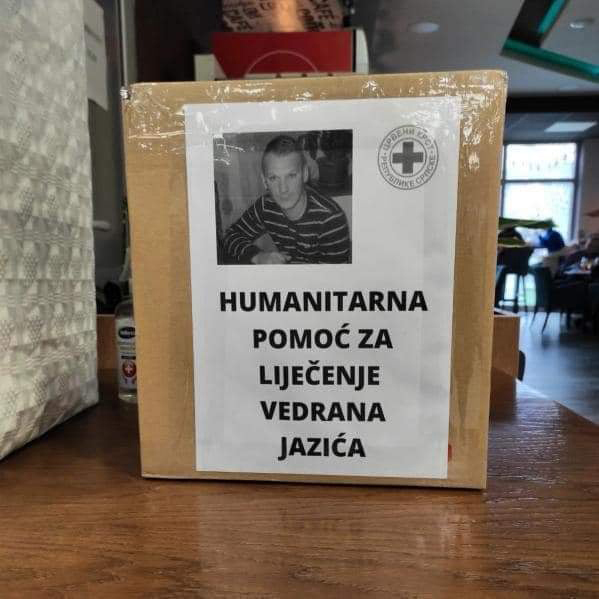 POKAZALI HUMANOST Za liječenje Vedrana Jazića prikupljeno 4.500 KM
