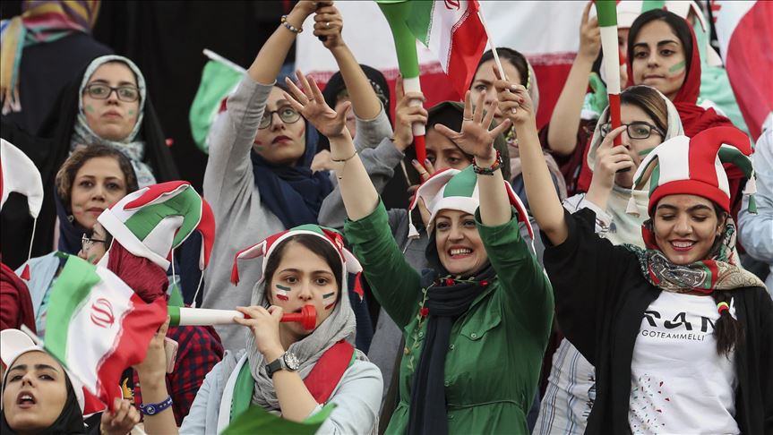 Žene na fudbalskoj utakmici u Iranu poslije više od dvije godine
