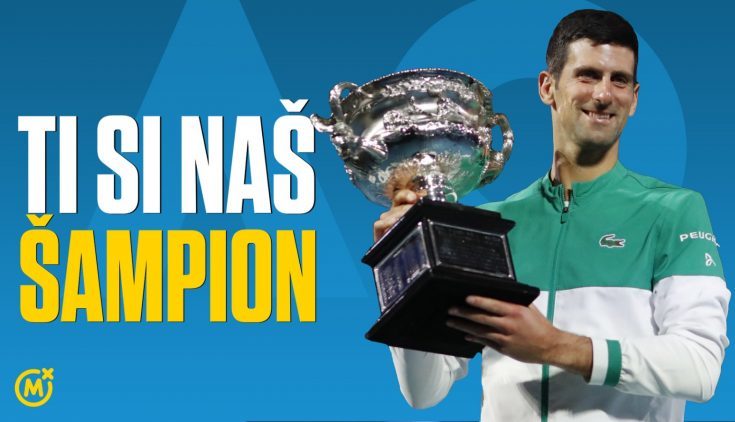 NOLE, TI SI ŠAMPION! Za Mozzart, Novak Đoković je pobjednik Australijan opena!