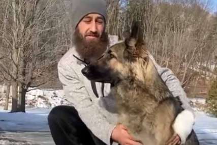 "Moj anđeo čuvar" Pas odveo policiju do povrijeđenog vlasnika i spasio ga (VIDEO)