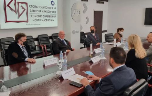 "Mnogo oblasti za saradnju" Cvijanovićeva na sastanku sa predsjednikom Privredne komore Sjeverne Makedonije (FOTO)