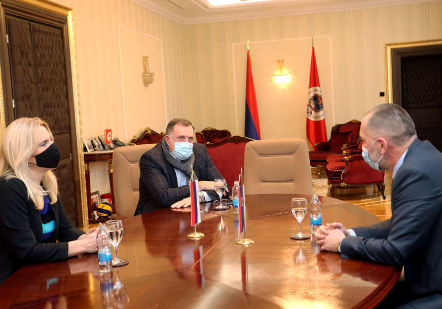 "Institucionalne veze na vrlo visokom nivou" Cvijanovićeva i Dodik razgovarali sa novim generalnim konzulom Srbije u Banjaluci