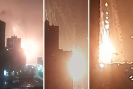 TRAJE RAKETNI NAPAD NA KIJEV Snažne eksplozije odjekujku gradom, napadnuta glavna termoelektrana (VIDEO)