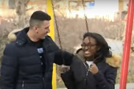 "Ljubav je planula na prvi pogled" Test za koronu spojio mladića iz Ljubinja i Afroamerikanku (VIDEO)