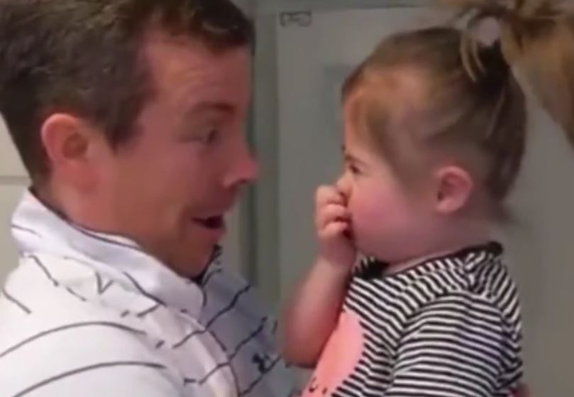 "Rasplakah se, ali ne od tuge" Sarajlija ima kćerkicu s Daunovim sindromom, podijelio je najslađi snimak tate i male princeze (VIDEO)