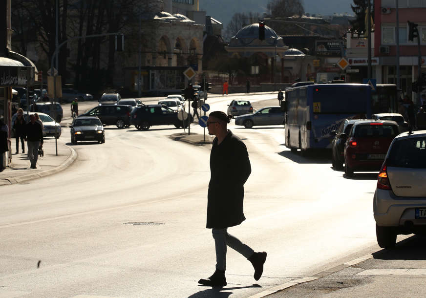 Velike oscilacije u temperaturi: Tokom dana toplije i vjetrovito