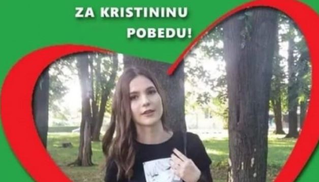 "Otišla je na neko bolje mjesto" Preminula Kristina Blagojević (18) nakon borbe sa teškom bolešću