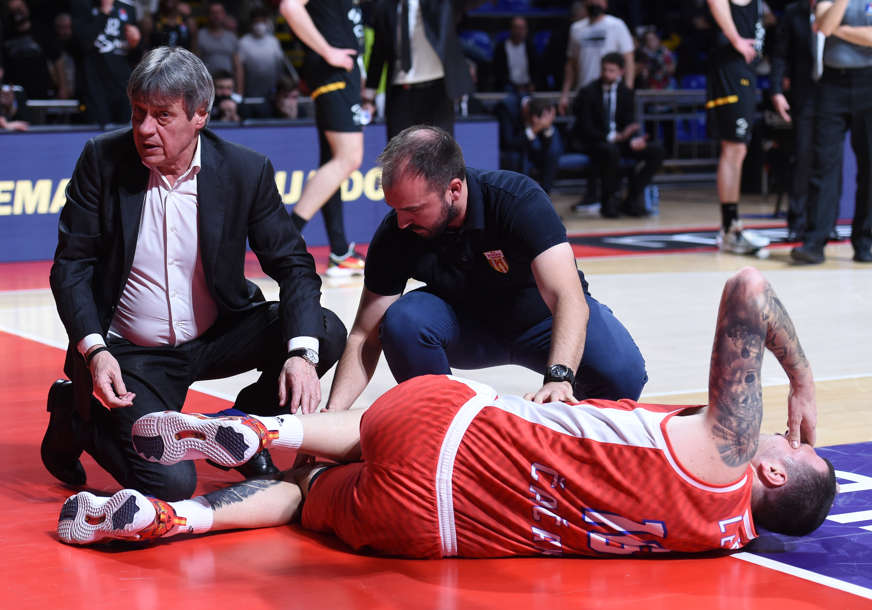 UŽAS Teška povreda košarkaša Borca (VIDEO)