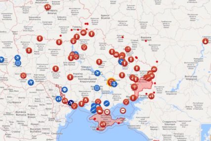 MAPA UKRAJINE Ove teritorije su zauzele Putinove snage (FOTO)