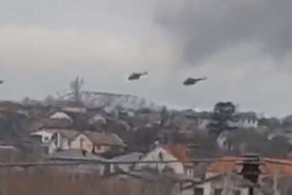 Mještani snimili dramatičnu akciju kod Kijeva: Ruski piloti se ustremili na važan aerodrom, a onda je uslijedio KONTRANAPAD (VIDEO)