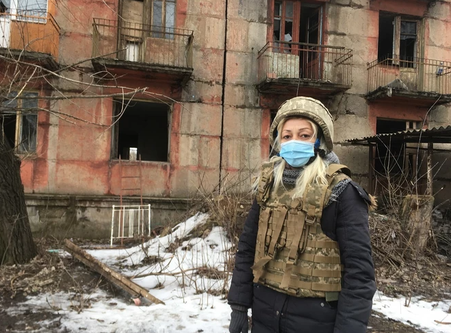 Nataša o boravku u Ukrajini “Kada su mi stavili pancir, više ništa nije bilo isto” (FOTO)