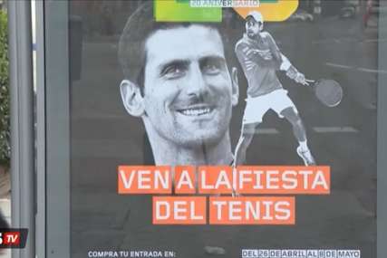 PRITISAK NA VLASTI Španci otkrili razlog brojnih plakata Đokovića u Madridu