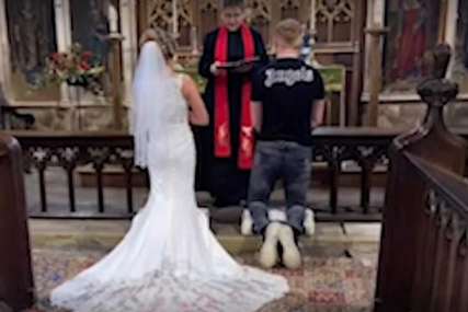 Milioni ljudi ZGROŽENI MLADOŽENJOM: Snimak sa svadbe postao hit na internetu (VIDEO)