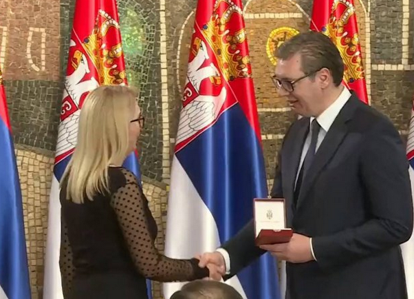 POVODOM DANA DRŽAVNOSTI Predsjednik Srbije uručio 88 odlikovanja