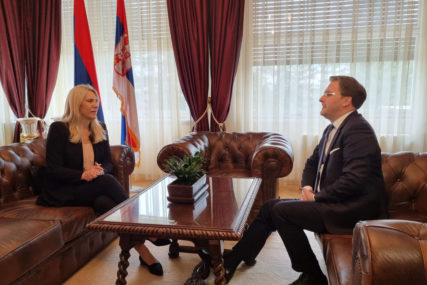 Cvijanovićeva razgovarala sa Selakovićem u Beogradu "Očuvanje mira i stabilnosti zajednički interesi Srpske i Srbije" (FOTO)