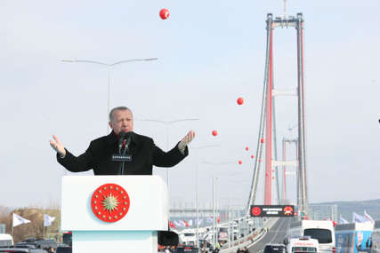 Ima najdužu poveznicu NA SVIJETU: Erdogan otvorio most preko Dardanela
