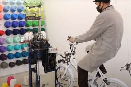 GENIJALNI JAPANCI Od vožnje bicikla do ispletenih čarapa (VIDEO)