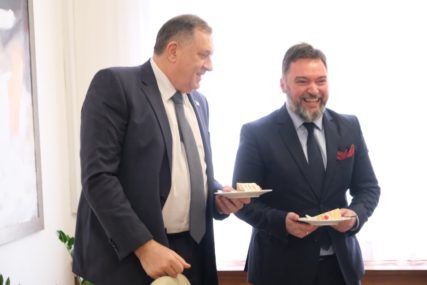 Milorad Dodik i Staša Košarac