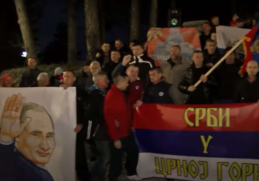 "Ruski narod strada u Donjecku i Lugansku" U Nikšiću skup podrške Rusiji