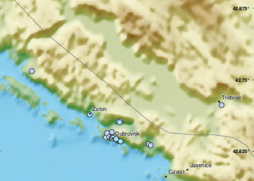 ZALJULJALO SE U HERCEGOVINI Blagi zemljotres zabilježen na području Trebinja