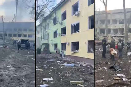 "Puno je ubijenih i ranjenih žena" Ukrajina objavila jezive snimke, optužuje Rusiju da je bombardovala dječju bolnicu (FOTO, VIDEO)