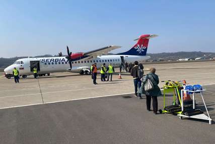 Gužva na letu za Beograd: Putnici jedva dočekali da aerodrom ponovo počne sa radom (FOTO)