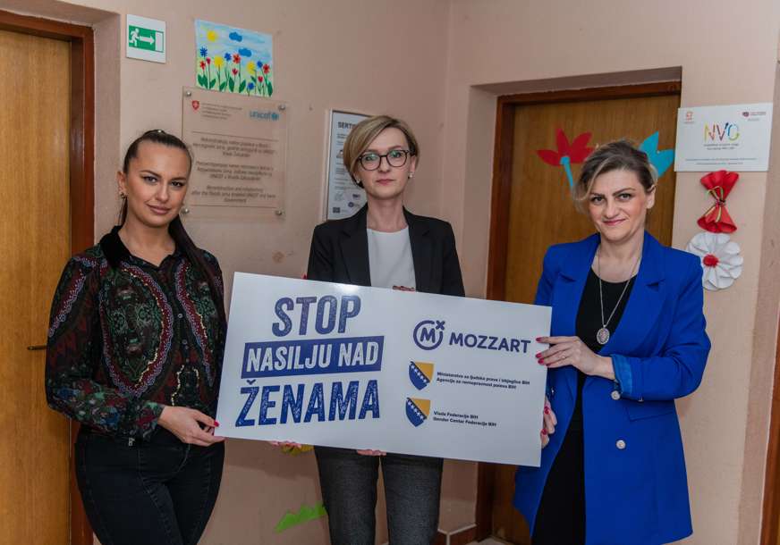 „Stop nasilju nad ženama“ Mozzart uputio donaciju Sigurnoj kući u Modriči