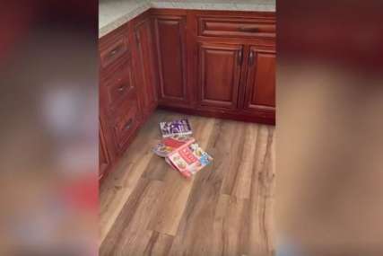 “Ove stvari su svako jutro na podu” Snimala je šta se dešava noću u njenoj kuhinji, knjige same padaju (VIDEO)