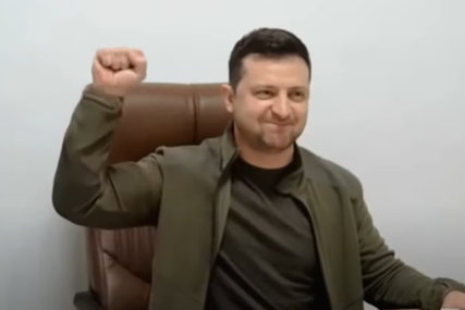 Zelenski obećao pobjedu u ratu "Želim da izađete na ulice svojih gradova i podržite Ukrajinu" (VIDEO)