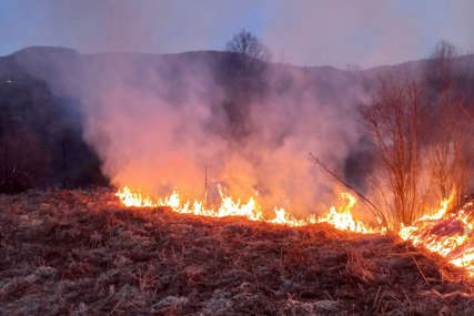 Apel iz civilne zaštite: Ne palite vatru na otvorenom,  visoke temperature pogoduju kod izbijanja požara