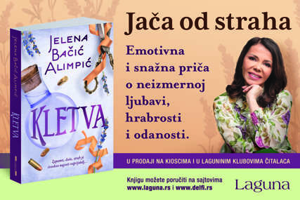 Novi roman Jelene Bačić Alimpić „Kletva“ u prodaji od 25. aprila