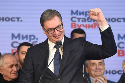 PRELIMINARNI REZULTATI IZBORA Vučić drugi predsjednički mandat osvojio sa više od 58 odsto glasova