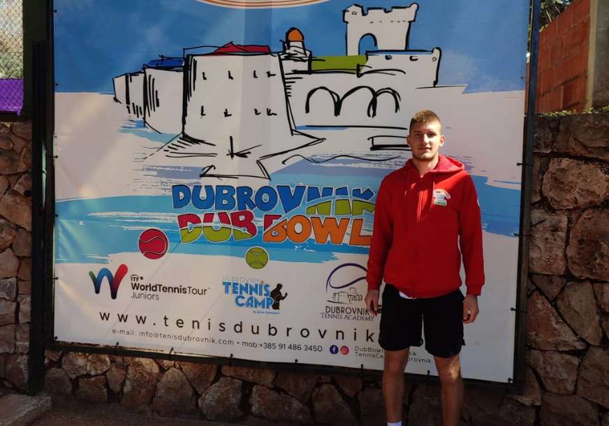 NOVI ATP BOD Teniser iz Doboja uspješan na startu turnira u Dubrovniku