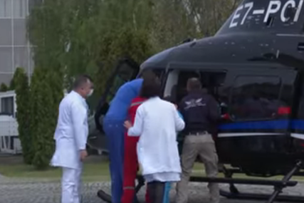 URAĐEN HITAN CARSKI REZ Nakon transporta helikopterom iz Bijeljine u Banjaluku, majka i beba dobro (VIDEO)